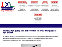 Tablet Screenshot of ixlkids.com